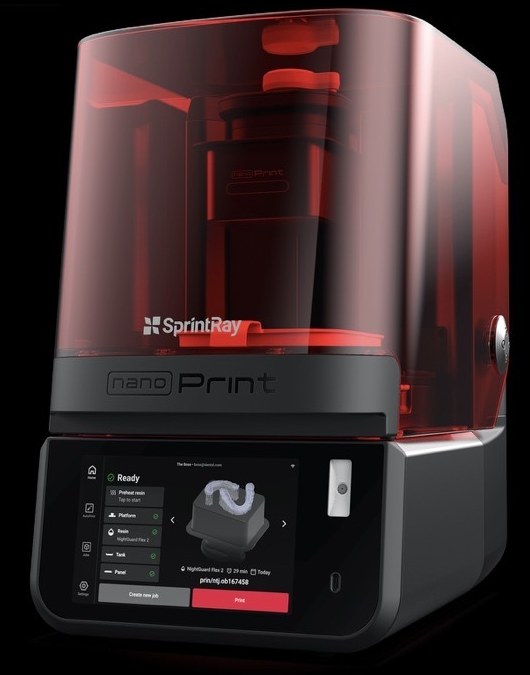 SprintRay NanoPrint chairside printer